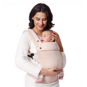 Breathable mesh baby carriers are suitable for babies weighing 7-44 pounds