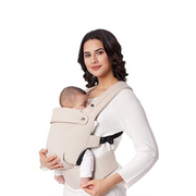 Breathable mesh baby carriers are suitable for babies weighing 7-44 pounds