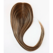 Real Human Hair Silk Base Hair Topper with Clip – Natural, Luxurious, Effortless Confidence