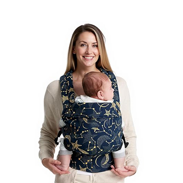 Breathable mesh baby carriers are suitable for babies weighing 7-44 pounds