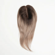 Real Human Hair Silk Base Hair Topper with Clip – Natural, Luxurious, Effortless Confidence